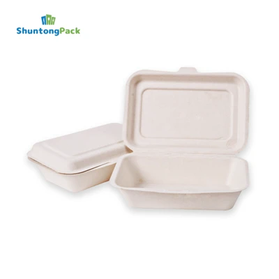 Sockerrör Bagasse Takeout Box